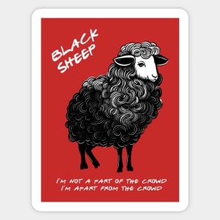 Black Sheep Sticker